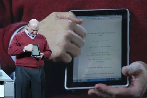 Microsoft может показать планшет на базе Windows 8 на следующей неделе