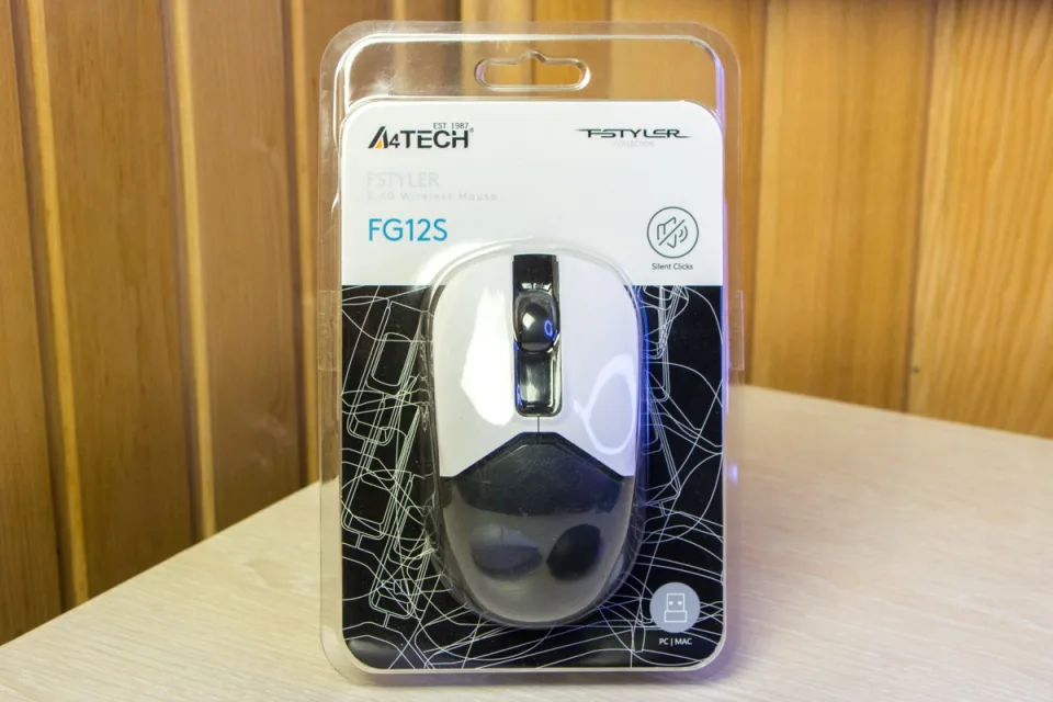 Обзор мышки A4Tech FSTYLER FG12S: беспроводная, легкая и компактная — фото 1