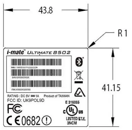 i-mate Ultimate 8502 i-mate Ultimate 8502