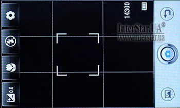 LG KM900 Arena. Интерфейс цифровой камеры LG KM900.