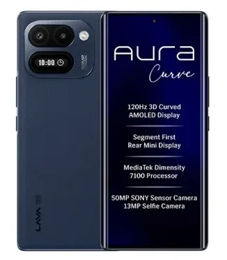 Lava Aura Curve отримав два AMOLED-екрани та батарею на 6000 мА·год