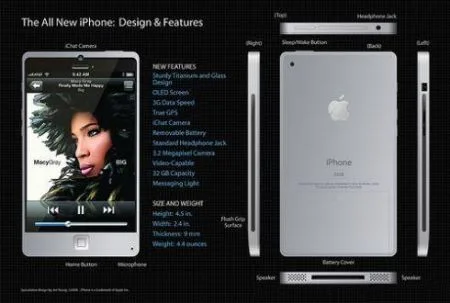 Концепт iPhone 3G Концепт iPhone 3G