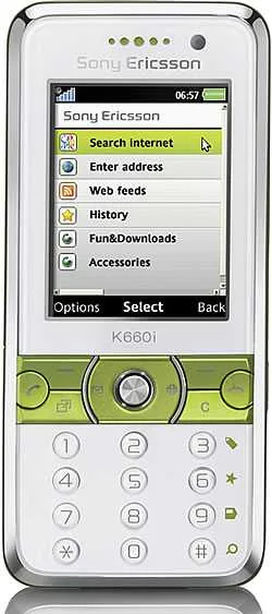 Sony Ericsson K660 Sony Ericsson K660