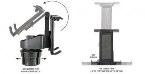 Bracketron Universal Cup Holder Mount - 3 Bracketron Universal Cup Holder Mount - 3