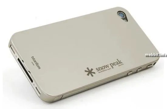Титановый корпус для iPhone 4