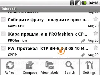 Acer beTouch E130