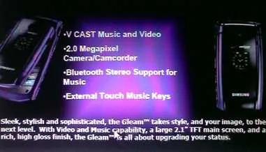 Samsung Gleam Samsung Gleam