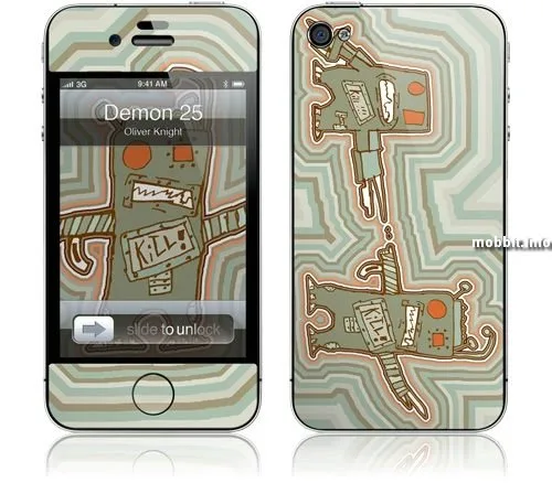 GelaSkins для iPhone 4