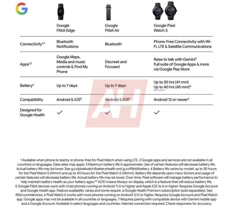 Google Fitbit Edge