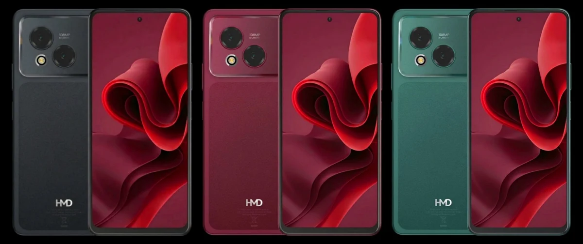 Утечка HMD Vibe 2 Max: 120 Гц, UNISOC T9100 и батарея 6000 мА·ч