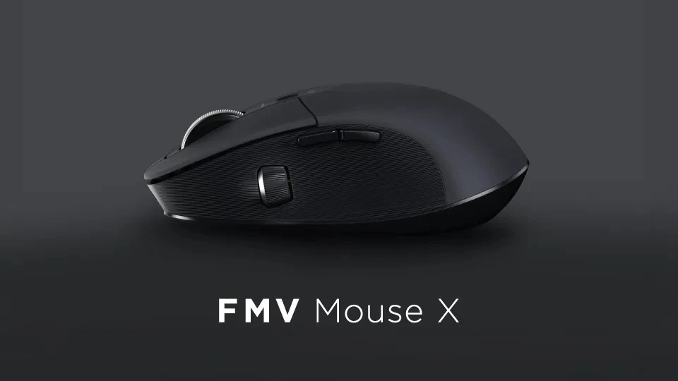 Fujitsu FMV Mouse X adds electromagnetic buttons and dual wheels