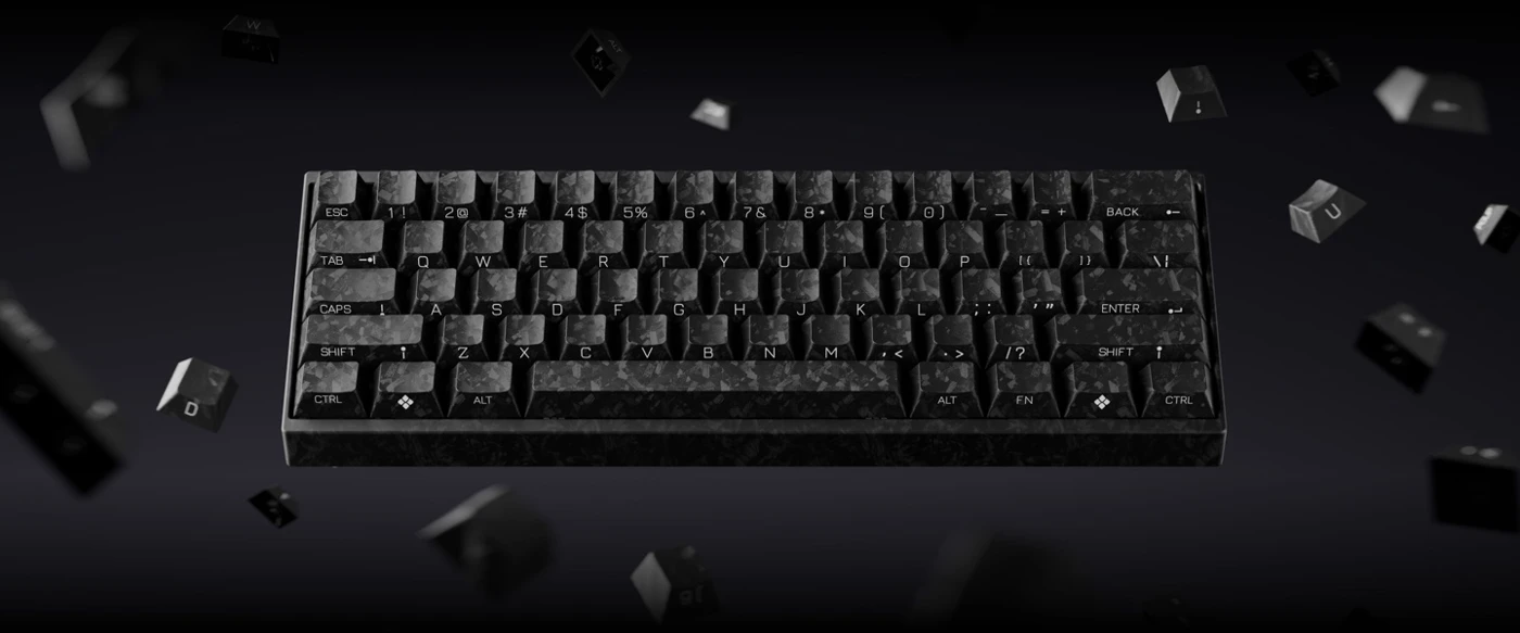 Keychron Carbon 60 HE 8K cuesta 234,99 USD