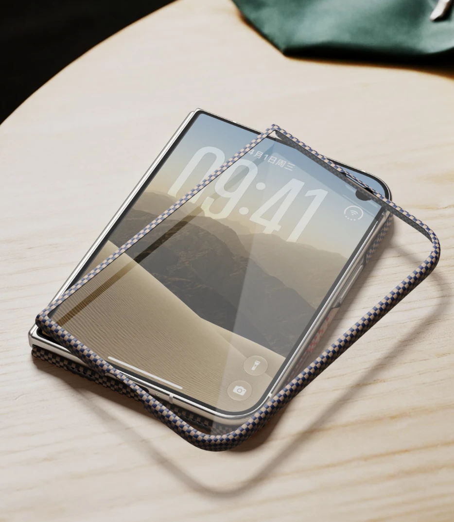 Чехол PITAKA для смартфона iPhone Duo объединил арамидную рамку и стекло