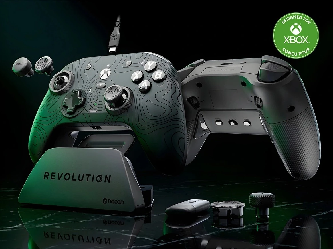 Геймпад NACON Revolution Pro X Special Edition получил регулируемое сопротивление стиков