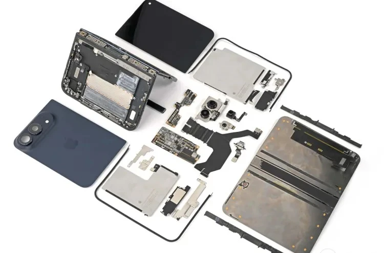 Смартфон iPhone Duo получил предварительные 5 из 10 за ремонтопригодность от iFixit