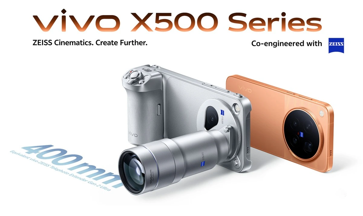 Смартфоны vivo X500, X500 Pro и X500 Pro Max вышли на международный рынок