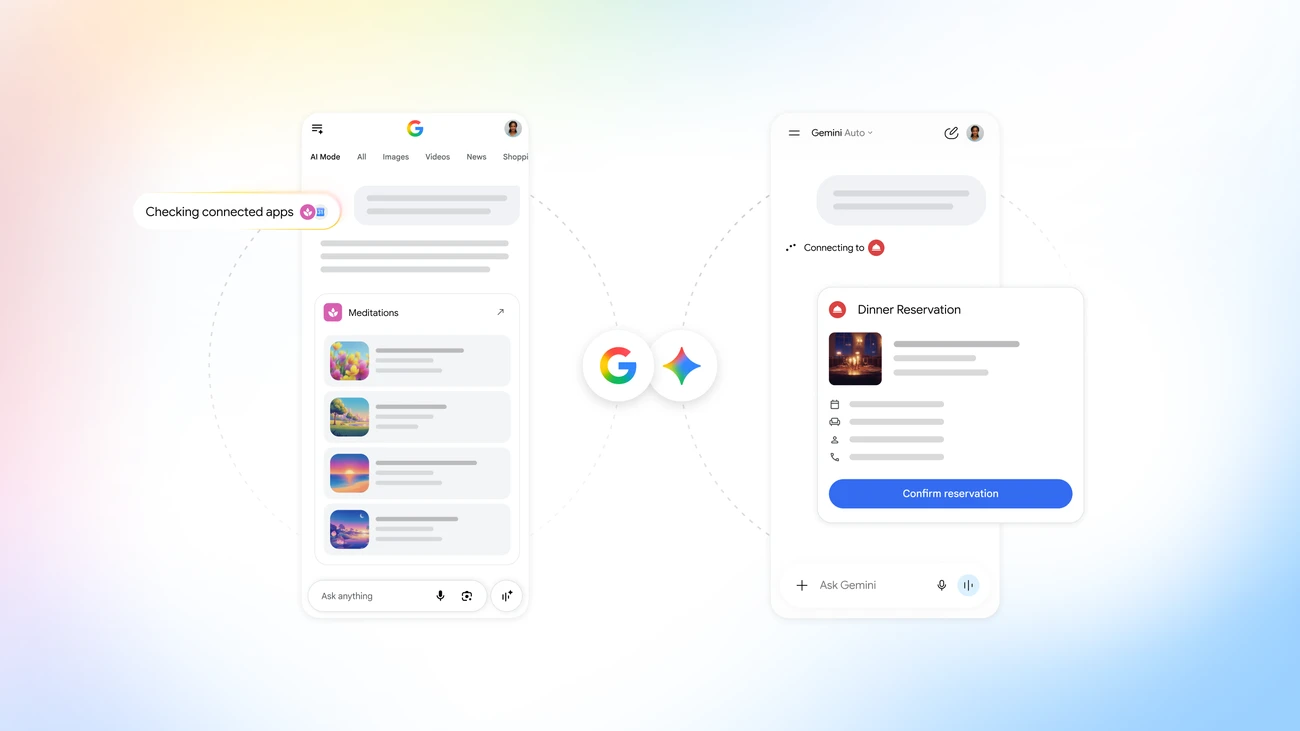 Google открывает платформу подключения сервисов к Gemini и поиску