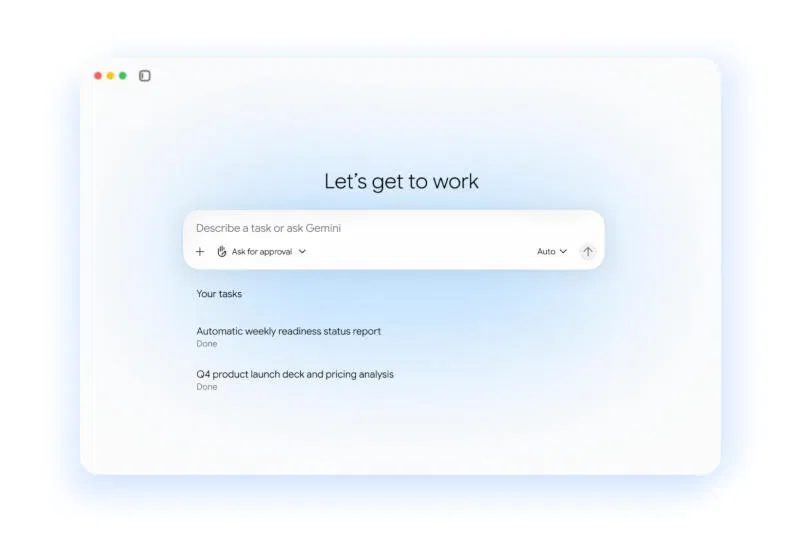 Gemini agent Workspace
